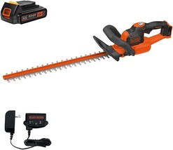 Black Decker 20V Max Cordless Hedge Trimmer With Power Command, Inch (Lht321Ff). - $154.93