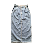 Denim 2 Pocket Maxi Skirt Hang Ten Brand With Slit In Back New With Tags - £23.66 GBP