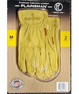 Two (2) Pair Plainsman™ Premium Cabretta Leather Gloves ~ Size Medium ~ ... - £29.41 GBP