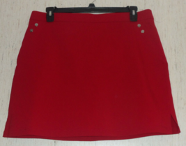 New Womens $59 Rafaella Comfort Red Pull On Skort Size Xl - £23.43 GBP