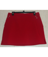 NEW WOMENS $59 Rafaella comfort RED PULL ON SKORT  SIZE XL - £23.71 GBP