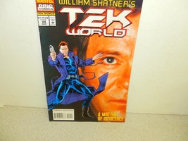 VINTAGE COMIC-MARVEL COMICS- WILLIAM SHATNERS TEK WORLD #24 AUG 1994  -G... - $2.59