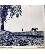 Spring Ploughing Farm 1965 Almanac Print Agricultural Antique Ephemera D... - $367.78 MXN