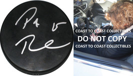 PA Parenteau Ducks,Blackhawks,Rangers signed,autographed Hockey Puck,COA proof - £46.92 GBP