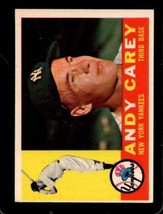 1960 Topps #196 Andy Carey Ex Yankees *NY11405 - £3.66 GBP
