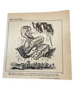 Whitney Darrow Art Print Ad Vintage Premium Saltines Crackers 1955 Magic... - £13.34 GBP