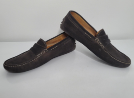 Tods Men Black Gommino Suede Driving Moccasin Loafer Shoes Size 7 - £102.21 GBP