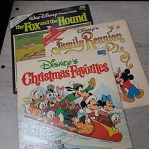 Disney Vintage Record LP Christmas Fox Hound Family Reunion Music Songs ... - $15.00