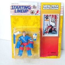 Starting Lineup Mike Richter NHL New York Rangers Kenner Toys NEW Bent Card - £14.87 GBP