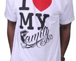 Famous Stars &amp; Straps Mens FSAS Love My Family White T-Shirt Small 10563... - $32.90