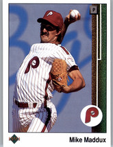 1989 Upper Deck 338 Mike Maddux  Philadelphia Phillies - £0.77 GBP