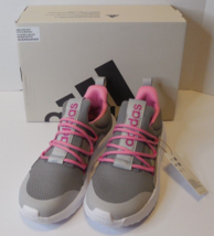 Adidas Lite Racer Adapt 5.0 K Running Shoes Sneaker Grey Womens 6 New GW4164 - £41.11 GBP