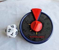 Scattergories Vintage 1988 Replacement Timer And Diece 20d Lot Board Game Part - £5.59 GBP