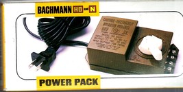 HO Trains Backman Electic Trains Power Pack Item No. 6607 - $19.00