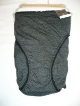 Secret Treasures Bikini Panties 3 Pair Size XX-Large (9) Black White Nude NEW - £9.27 GBP