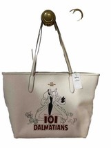 Coach Disney City  Dalmatians Dogs Signature Canvas Interior Women  Bag - $178.19