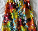 Boy&#39;s U.S. Polo Association Colorful Tropical Hibiscus Swim Trunks Size ... - $14.85