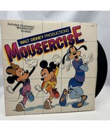 WALT DISNEY PRODUCTIONS MOUSERCISE  LP VINYL RECORD - $25.76