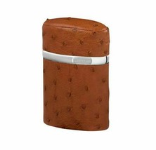 Brizard and Co. - The &quot;Triple Jet&quot; Table Lighter - Ostrich Tan - £155.67 GBP