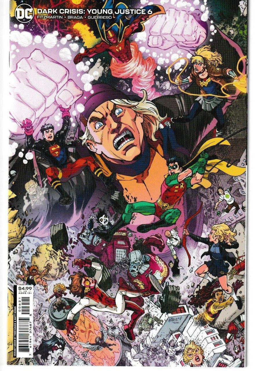 Primary image for DARK CRISIS YOUNG JUSTICE #6 (OF 6) CVR B (DC 2022) "NEW UNREAD"