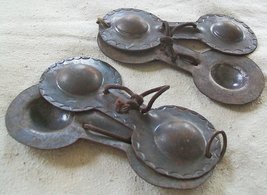 Fair Trade Set: Pair of Morrocan Gnawa Traditional Iron Castanets - 22cm - £37.89 GBP