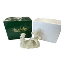Department 56 Snow Babies “Where Did He Go&quot; Figurine - £20.50 GBP