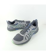 Asics Gel-Venture 7 Women’s Size 10 Trail Running Shoes Gray Mint 1012A476 - £17.68 GBP