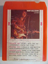 RORY GALLAGHER LIVE! VINTAGE 1972 8 TRACK TAPE CARTRIDGE POLYDOR  MEGA R... - $74.25