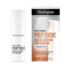 Neutrogena Rapid Firming Peptide Eye Cream: Depuffing, Brightening, Hydrating, F - $31.99