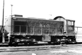 Baltimore &amp; Ohio B&amp;O 9050 ALCO S2 Blue Island ILL 1966 Photo - $14.95