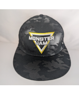 Monster Jam Snapback Trucker Hat Cap Camo Design - $339.33 MXN