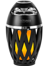 TikiTunes Portable Bluetooth 5.0 Indoor/Outdoor Wireless Speaker LED Torch Light - £31.81 GBP