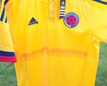 Adidas Columbia Colombia National Soccer Blank Jersey 2015 Football Size... - £28.30 GBP