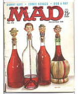 MAD Magazine, #42 NOV. 1958, Parodies Wine, Danny Kaye, Ernie Kovaks, Bo... - $36.91 CAD