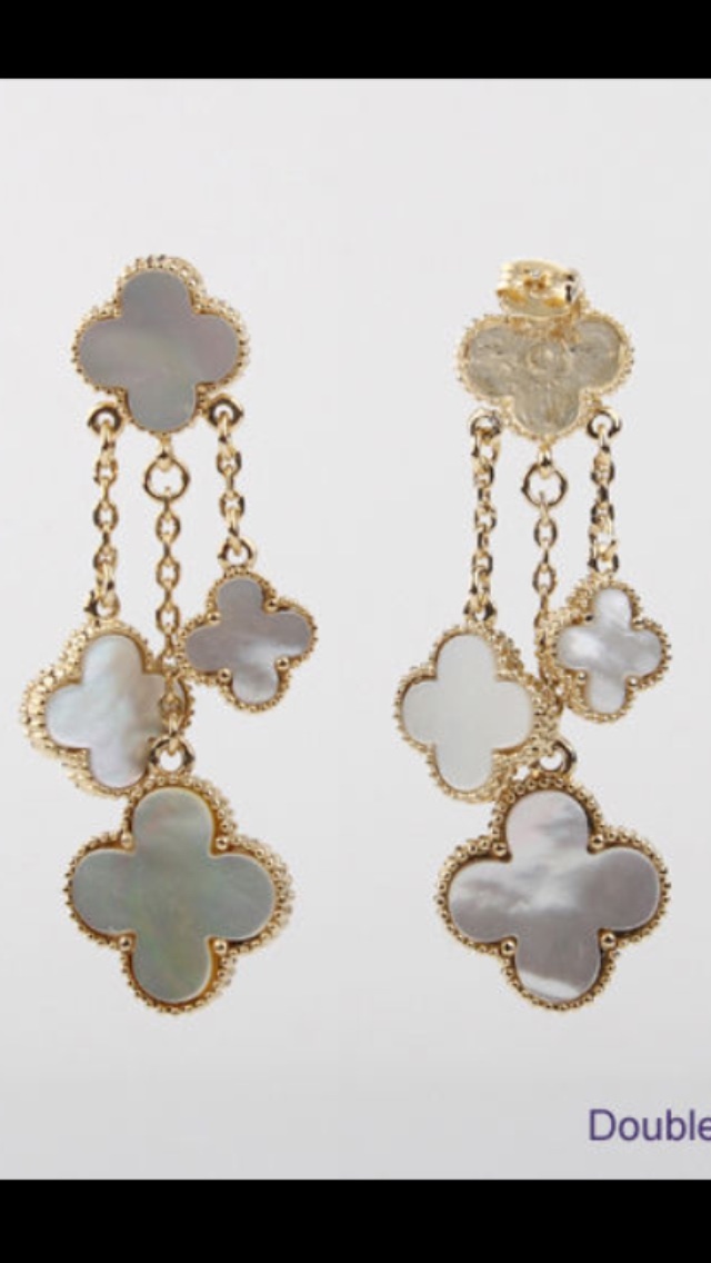 Quatrefoil Chandelier Earrings