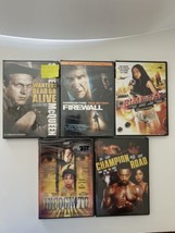 Set of 5 Action / Combat DVDs - £17.36 GBP