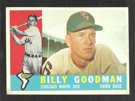 1960 Topps Baseball Card # 69 Chicago White Sox Billy Goodman - £1.57 GBP