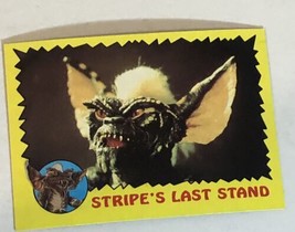 Gremlins Trading Card 1984 #66 Stripe’s Last Stand - £1.55 GBP