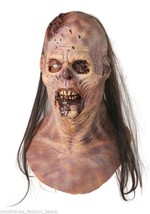 Deluxe Realistic Halloween Costume Maggot Buffet Zombie Horror Mask Creature - £44.55 GBP