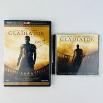 Gladiator Signature Selection Two-Disc Collectors Edition DVD &amp; CD Soundtrack - £7.44 GBP