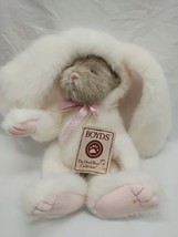 Boyds Bear Head Bean Collection Dressed As Easter Bunny Stuffed Animal P... - £34.06 GBP