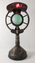 Gemmy On Air Spooky Halloween Radio Haunted Microphone Prop With Lights &amp; Sounds - £31.93 GBP