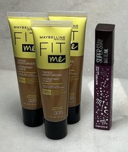 Maybelline 3 Fit Me Tinted Moisturizer 335 1oz Super Stay Matte Ink 40 Believer - £16.40 GBP
