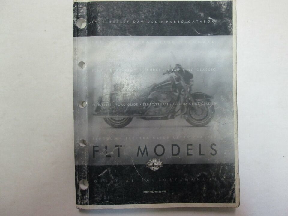 Primary image for 1999 Harley Davidson Flt Touring Modèles Motos Parties Catalogue Manuel Neuf