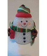 Bethlehem Lights Battery Operated 6&quot; Egg Snowman with Timer [Kitchen] - £11.98 GBP