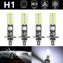 4Pcs H1 6000K White LED Headlight Bulbs Kit Tool Fog Driving Light Lamp 12V - $8.90