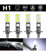 4Pcs H1 6000K White LED Headlight Bulbs Kit Tool Fog Driving Light Lamp 12V - $162.55 MXN