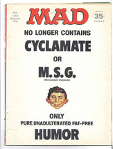 MAD Magazine #133 March 1970 Alfred E Neuman MSG Cyclamate Humor  Vol 1 No 133  - £22.37 GBP