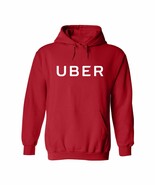 Premium Hoodie UBRTees with TEXT on Design Style Driver service (US, Alp... - $756.19 MXN