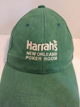 Harrahs Casino New Orleans Louisiana Poker Room Hat Black Buckle Strapba... - £10.61 GBP